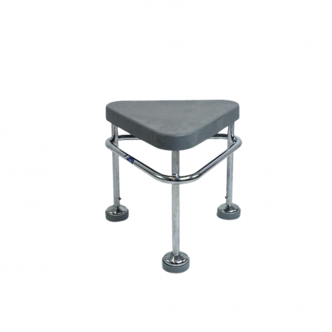 Pojí­zdná stolička, výška 40 cm,nerez, antistatická